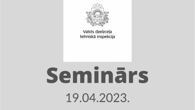 Informācija par semināru