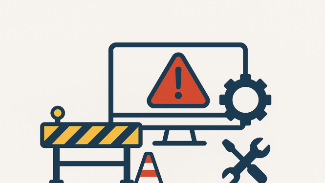 IT darbības traucējumi