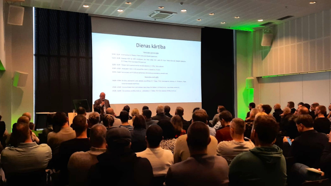 Fotogrāfija no bīstamo kravu padomnieku semināra