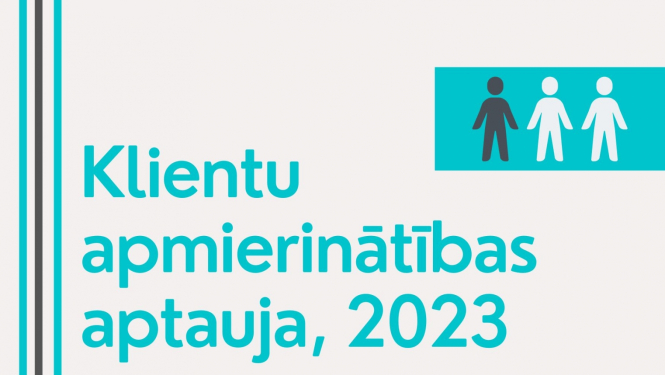 Klientu apmierinātības aptaujas rezultāti par 2023. gadu