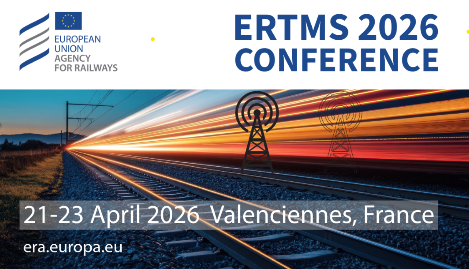 Dzelzceļa sliedes, vadi un antenas