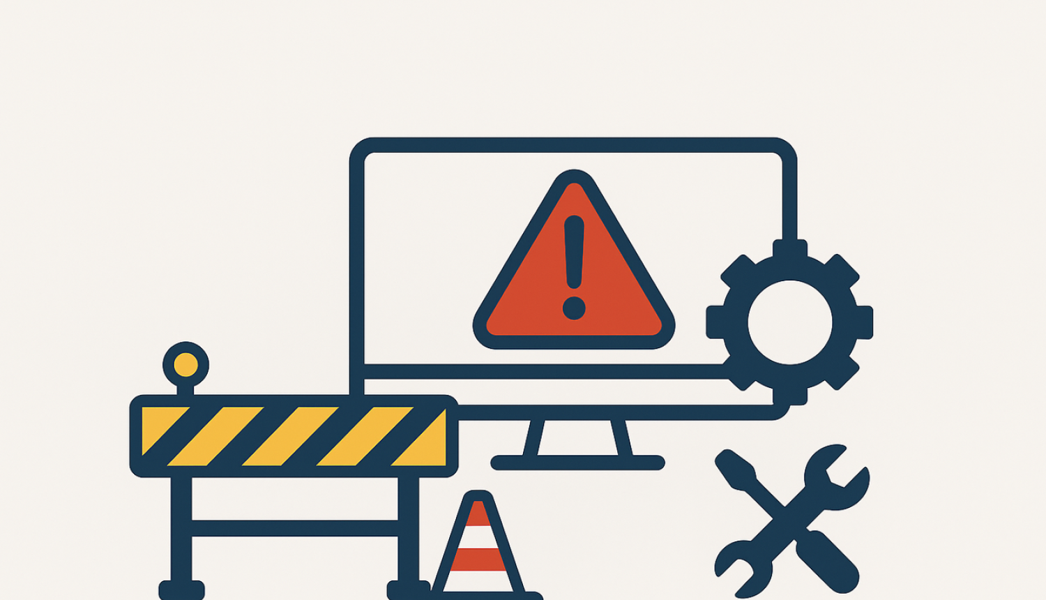 IT darbības traucējumi