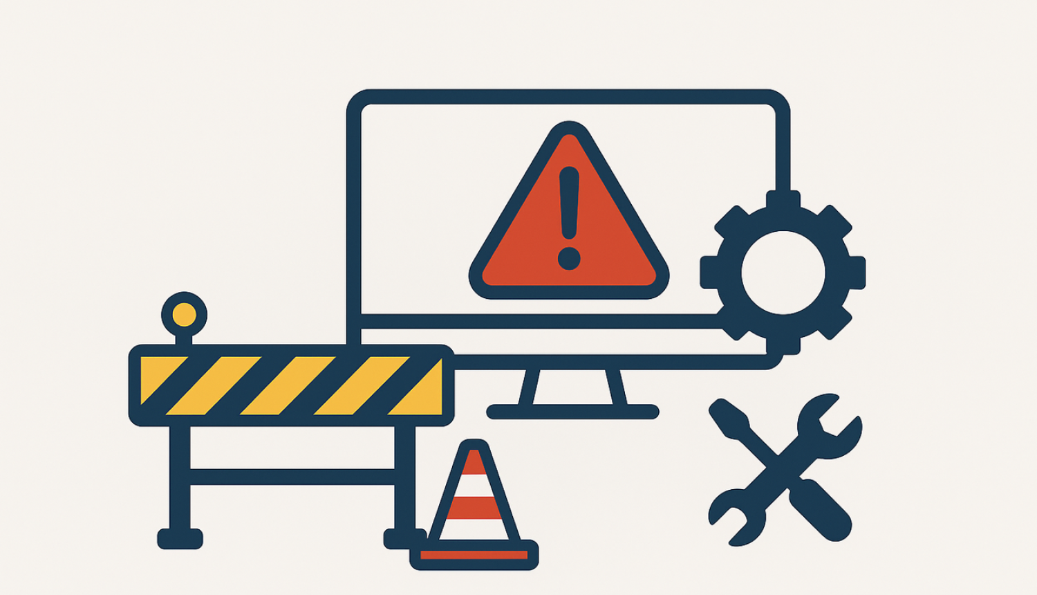 IT darbības traucējumi